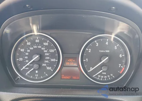 2010 BMW 328I z USA, uszkodzony, nr VIN WBAPH5C58AA440231